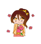Miss Pretty Myanmar (Burmese/Myanmar)（個別スタンプ：33）