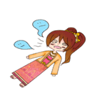 Miss Pretty Myanmar (Burmese/Myanmar)（個別スタンプ：38）