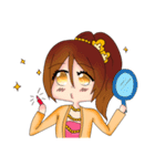 Miss Pretty Myanmar (Burmese/Myanmar)（個別スタンプ：39）