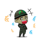 Sai-Noi and army team（個別スタンプ：19）