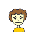 Bushy eyebrows（個別スタンプ：4）