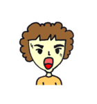 Bushy eyebrows（個別スタンプ：6）