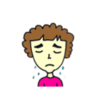 Bushy eyebrows（個別スタンプ：8）