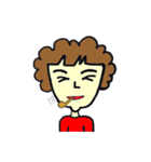 Bushy eyebrows（個別スタンプ：14）
