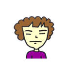 Bushy eyebrows（個別スタンプ：15）
