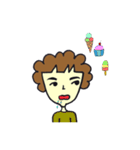 Bushy eyebrows（個別スタンプ：17）