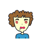 Bushy eyebrows（個別スタンプ：18）