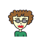 Bushy eyebrows（個別スタンプ：19）