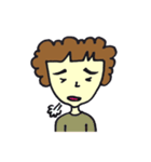 Bushy eyebrows（個別スタンプ：22）