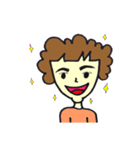 Bushy eyebrows（個別スタンプ：25）