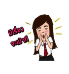 female ＆ Male students（個別スタンプ：2）