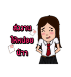 female ＆ Male students（個別スタンプ：12）