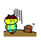 ぷりんちゃんと賢い仲間たちの愉快な王国（個別スタンプ：5）