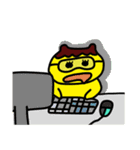 ぷりんちゃんと賢い仲間たちの愉快な王国（個別スタンプ：8）