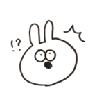 ゆる〜くうささん（個別スタンプ：3）