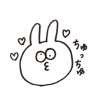 ゆる〜くうささん（個別スタンプ：15）