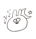 ゆる〜くうささん（個別スタンプ：36）