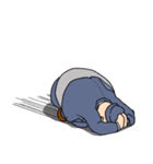 躍動する紳士（個別スタンプ：4）