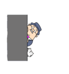 躍動する紳士（個別スタンプ：13）