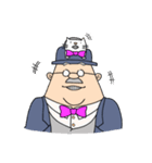 躍動する紳士（個別スタンプ：15）
