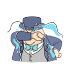 躍動する紳士（個別スタンプ：31）