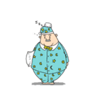 躍動する紳士（個別スタンプ：36）