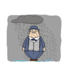 躍動する紳士（個別スタンプ：37）