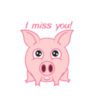 Piggy the pig（個別スタンプ：19）