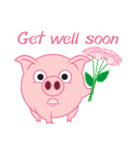 Piggy the pig（個別スタンプ：32）