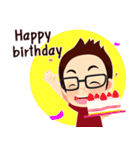 HBD PTT（個別スタンプ：22）