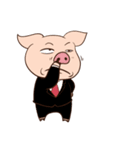Pig On The Hill（個別スタンプ：8）