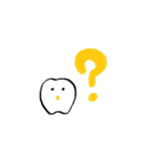ホワイト君と仲間たち（個別スタンプ：7）