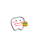 ホワイト君と仲間たち（個別スタンプ：16）