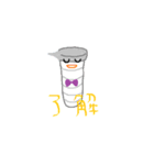ホワイト君と仲間たち（個別スタンプ：21）