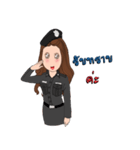 Policewoman Thailand（個別スタンプ：5）