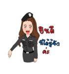 Policewoman Thailand（個別スタンプ：6）