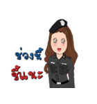 Policewoman Thailand（個別スタンプ：7）