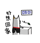 White Dog and his co worker（個別スタンプ：11）