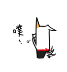 White Dog and his co worker（個別スタンプ：12）