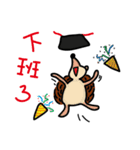 White Dog and his co worker（個別スタンプ：20）