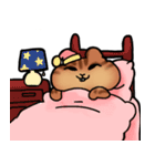 かわいいげっ歯類のスタンプ（個別スタンプ：19）