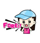 Golf Girl Gang（個別スタンプ：9）