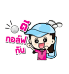 Golf Girl Gang（個別スタンプ：37）