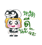 Mr. Tamura. Love panda.^_^（個別スタンプ：1）