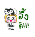 Mr. Tamura. Love panda.^_^（個別スタンプ：8）