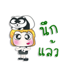 Mr. Tamura. Love panda.^_^（個別スタンプ：9）