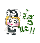 Mr. Tamura. Love panda.^_^（個別スタンプ：22）