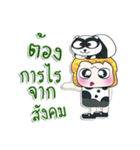 Mr. Tamura. Love panda.^_^（個別スタンプ：36）