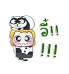 Mr. Tamura. Love panda.^_^（個別スタンプ：39）