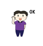 Enjoy family（個別スタンプ：5）